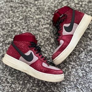Nike Air Force 1 Hi Premium Suede Sneakers (size 7)